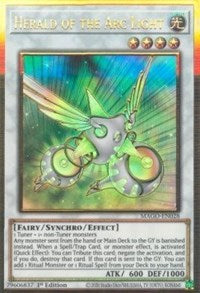 Herald of the Arc Light [MAGO-EN028] Gold Rare Yu-Gi-Oh!
