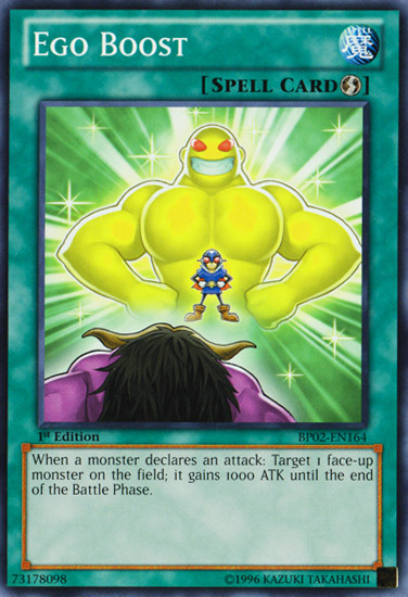 Ego Boost [BP02-EN164] Mosaic Rare Yu-Gi-Oh!