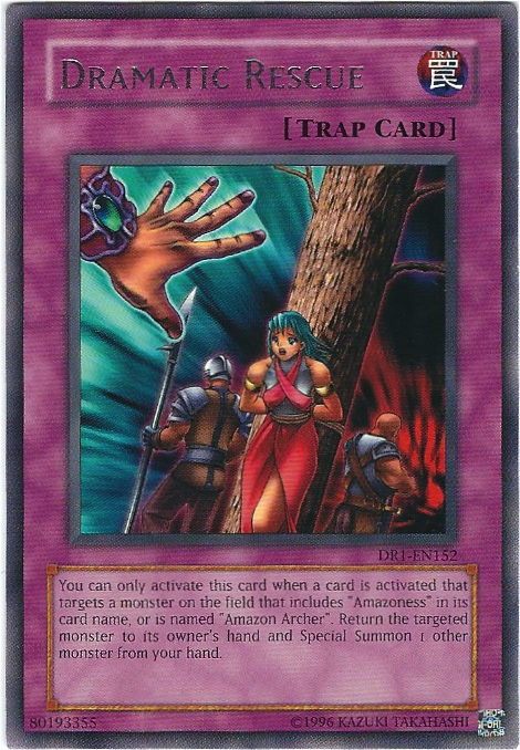 Dramatic Rescue [DR1-EN152] Rare Yu-Gi-Oh!