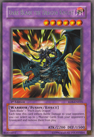 Dark Blade the Dragon Knight [RDS-EN035] Rare Yu-Gi-Oh!