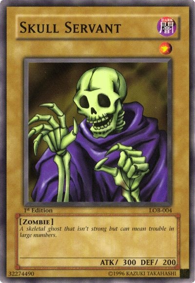 Skull Servant [LOB-004] Common Yu-Gi-Oh!