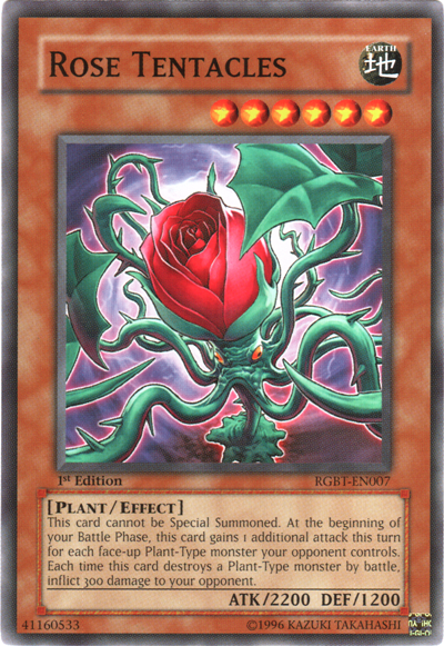 Rose Tentacles [RGBT-EN007] Common Yu-Gi-Oh!