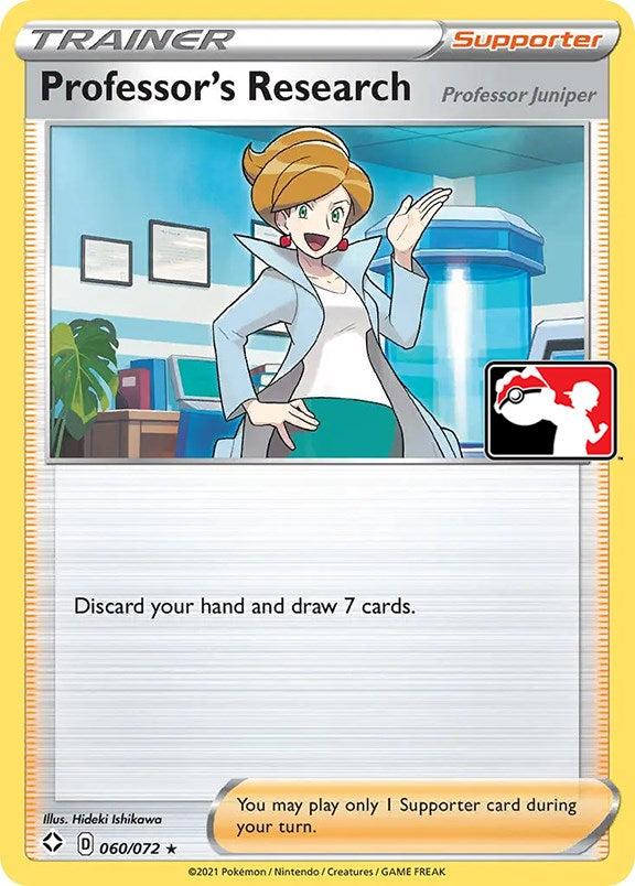 Professor's Research (Professor Juniper) (060/072) [Prize Pack Series One] Pokémon
