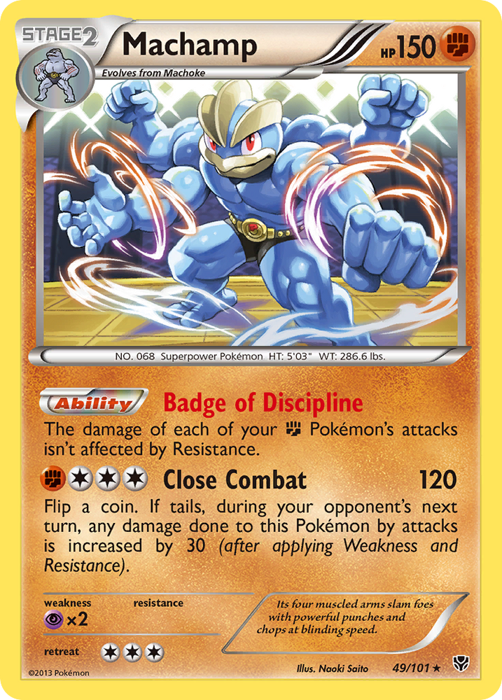 Machamp (49/101) [Black & White: Plasma Blast] Pokémon