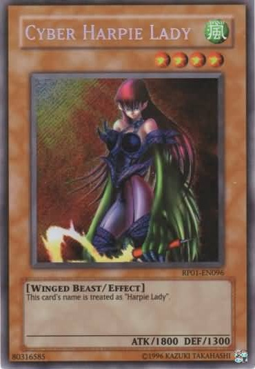 Cyber Harpie Lady [RP01-EN096] Secret Rare Yu-Gi-Oh!