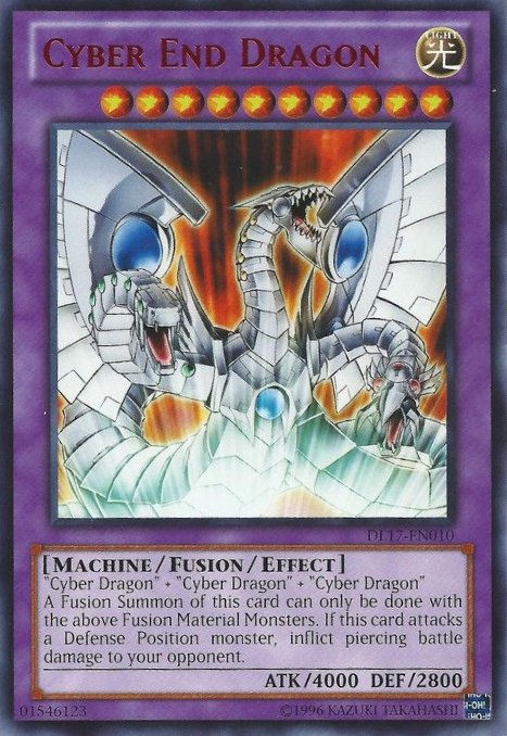 Cyber End Dragon (Red) [DL17-EN010] Rare Yu-Gi-Oh!