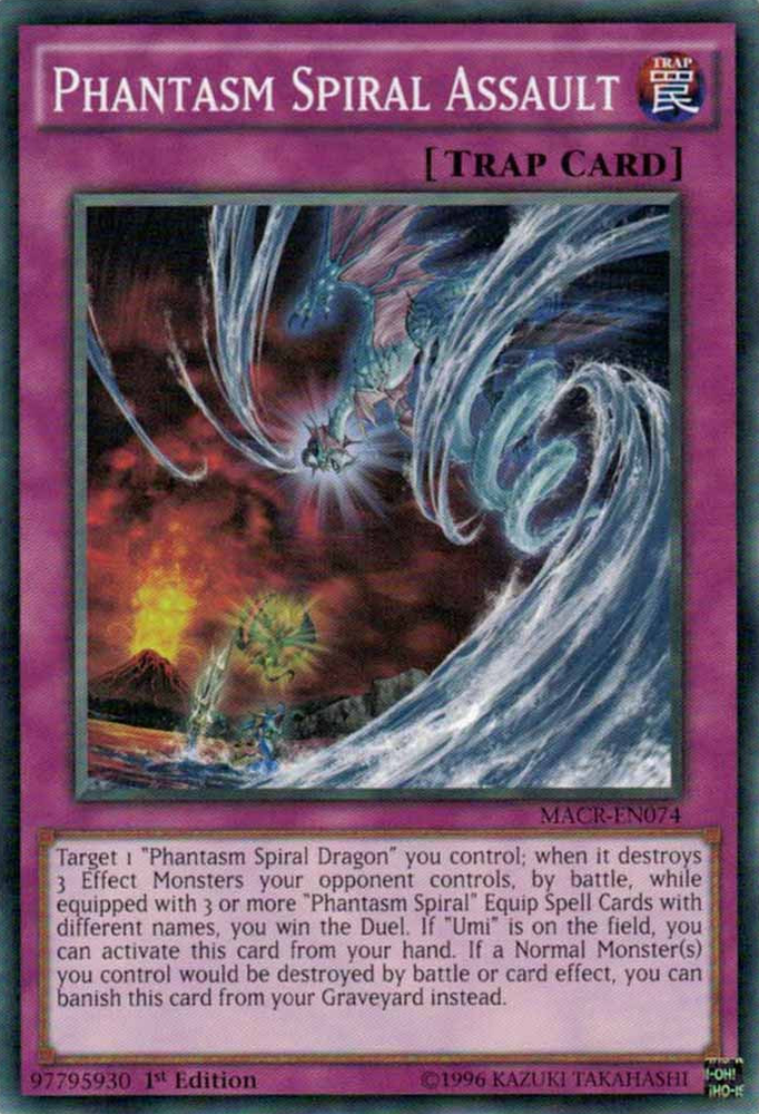 Phantasm Spiral Assault [MACR-EN074] Common Yu-Gi-Oh!