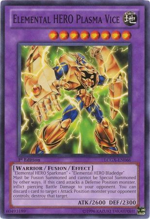 Elemental HERO Plasma Vice [LCGX-EN066] Common Yu-Gi-Oh!