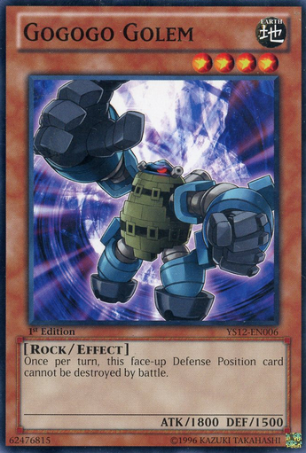 Gogogo Golem [YS12-EN006] Common Yu-Gi-Oh!