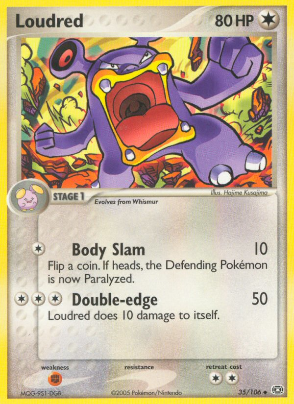 Loudred (35/106) [EX: Emerald] Pokémon