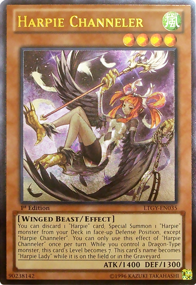 Harpie Channeler [LTGY-EN035] Ultimate Rare Yu-Gi-Oh!