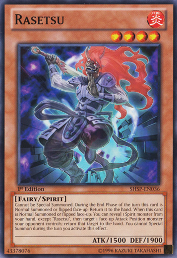 Rasetsu [SHSP-EN036] Common Yu-Gi-Oh!