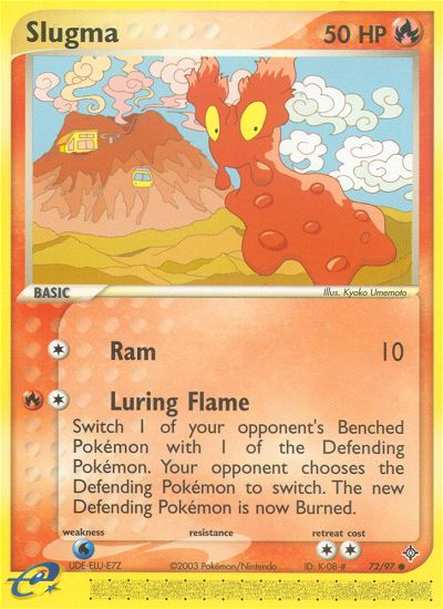 Slugma (72/97) [EX: Dragon] Pokémon