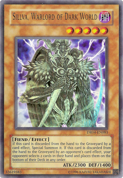 Sillva, Warlord of Dark World [DR04-EN083] Ultra Rare Yu-Gi-Oh!