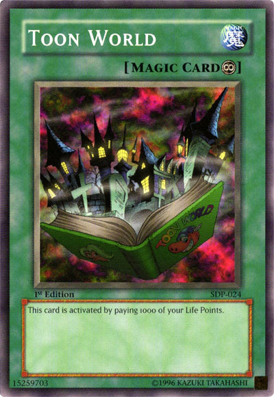 Toon World [SDP-024] Common Yu-Gi-Oh!