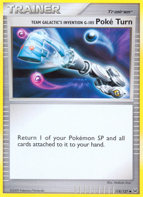 Team Galactic's Invention G-105 Poke Turn (118/127) [Platinum: Base Set] Pokémon