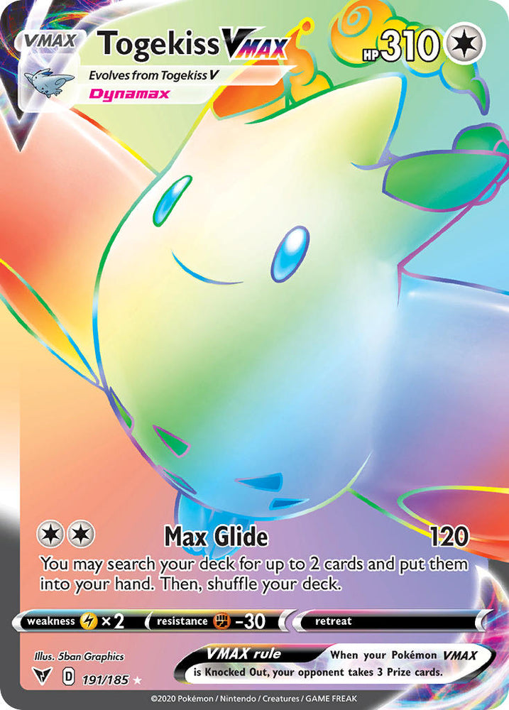 Togekiss VMAX (191/185) [Sword & Shield: Vivid Voltage] Pokémon
