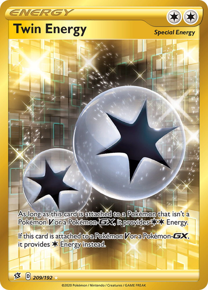 Twin Energy (209/192) [Sword & Shield: Rebel Clash] Pokémon