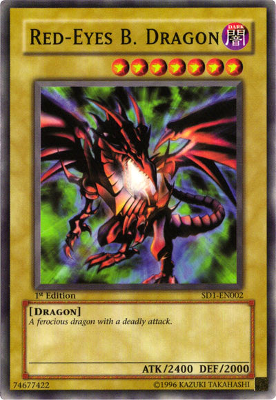Red-Eyes B. Dragon [SD1-EN002] Common Yu-Gi-Oh!