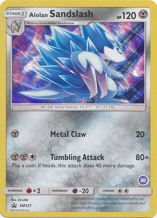 Alolan Sandslash (SM127) (Deck Exclusive #30) [Sun & Moon: Trainer Kit - Alolan Sandslash] Pokémon