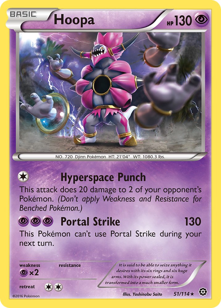 Hoopa (51/114) [XY: Steam Siege] Pokémon