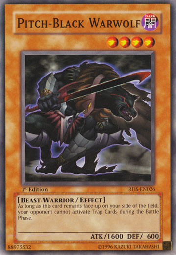 Pitch-Black Warwolf [RDS-EN026] Common Yu-Gi-Oh!
