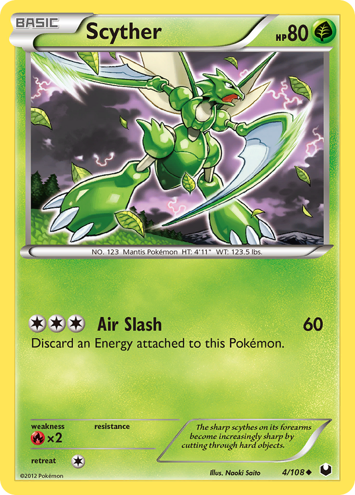 Scyther (4/108) [Black & White: Dark Explorers] Pokémon