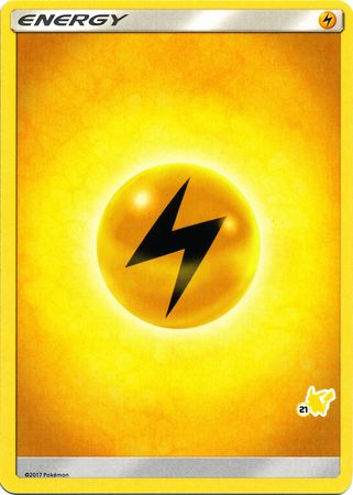 Lightning Energy (Pikachu Stamp #21) [Battle Academy 2020] Pokémon