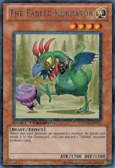 The Fabled Kokkator [DT04-EN072] Common Yu-Gi-Oh!