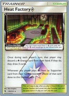 Heat Factory Prism Star (178/214) (Mind Blown - Shintaro Ito) [World Championships 2019] Pokémon