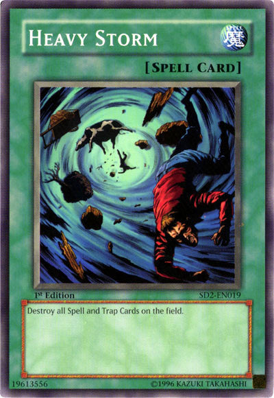 Heavy Storm [SD2-EN019] Common Yu-Gi-Oh!