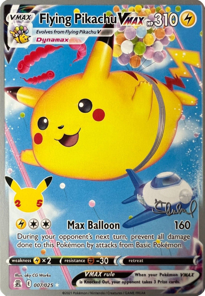 Flying Pikachu VMAX (007/025) (ADP - Ondrej Skubal) [World Championships 2022] Pokémon