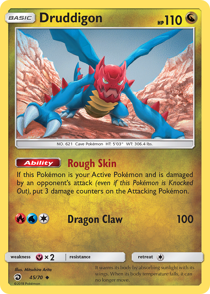Druddigon (45/70) [Sun & Moon: Dragon Majesty] Pokémon