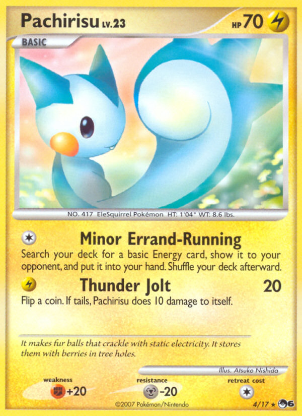Pachirisu (4/17) [POP Series 6] Pokémon