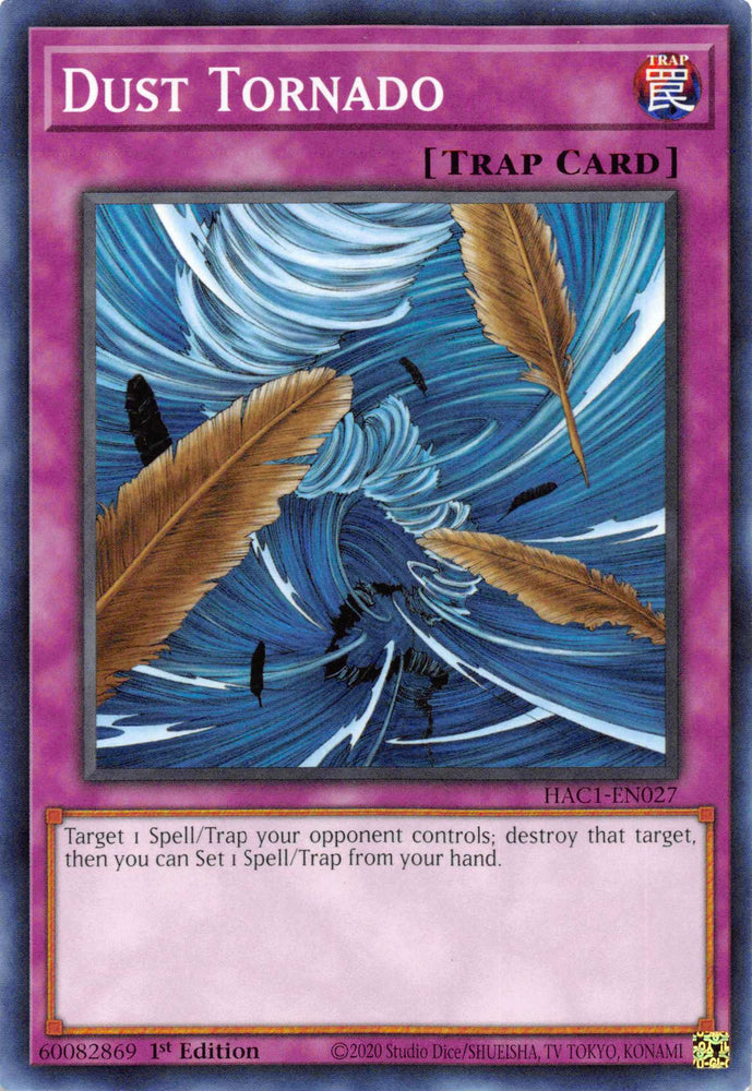 Dust Tornado [HAC1-EN027] Common Yu-Gi-Oh!