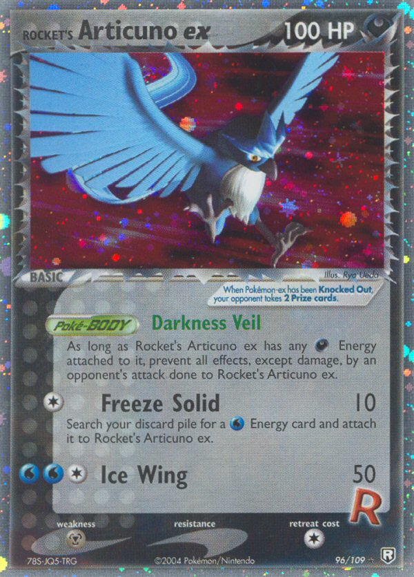 Rocket's Articuno ex (96/109) [EX: Team Rocket Returns] Pokémon