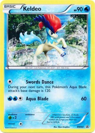 Keldeo (BW60) (Non Holo) [Black & White: Black Star Promos] Pokémon