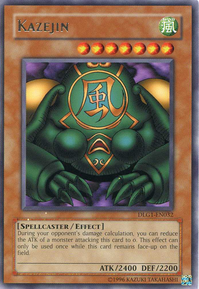 Kazejin [DLG1-EN032] Rare Yu-Gi-Oh!