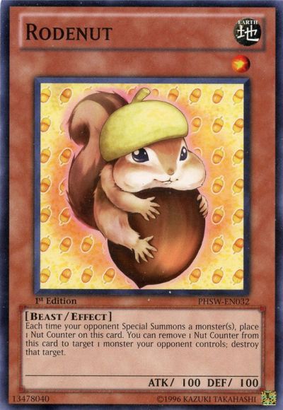 Rodenut [PHSW-EN032] Common Yu-Gi-Oh!