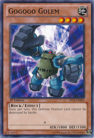 Gogogo Golem [SP14-EN001] Common Yu-Gi-Oh!