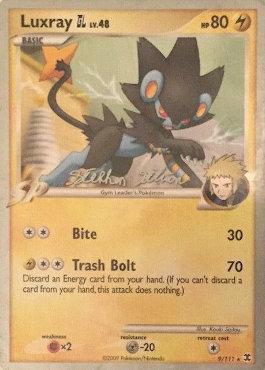 Luxray GL LV.48 (9/111) (Luxdrill - Stephen Silvestro) [World Championships 2009] Pokémon