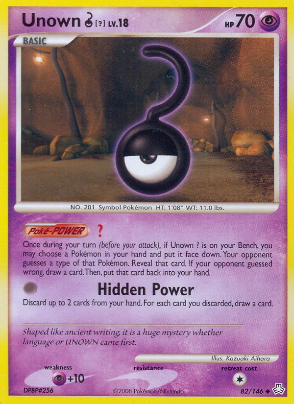 Unown ? (82/146) [Diamond & Pearl: Legends Awakened] Pokémon
