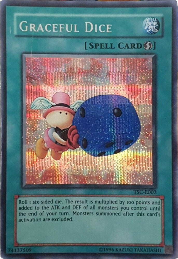 Graceful Dice [TSC-E002] Secret Rare Yu-Gi-Oh!