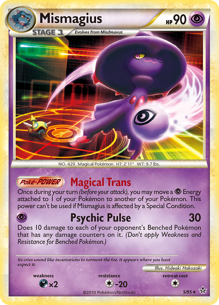 Mismagius (5/95) [HeartGold & SoulSilver: Unleashed] Pokémon