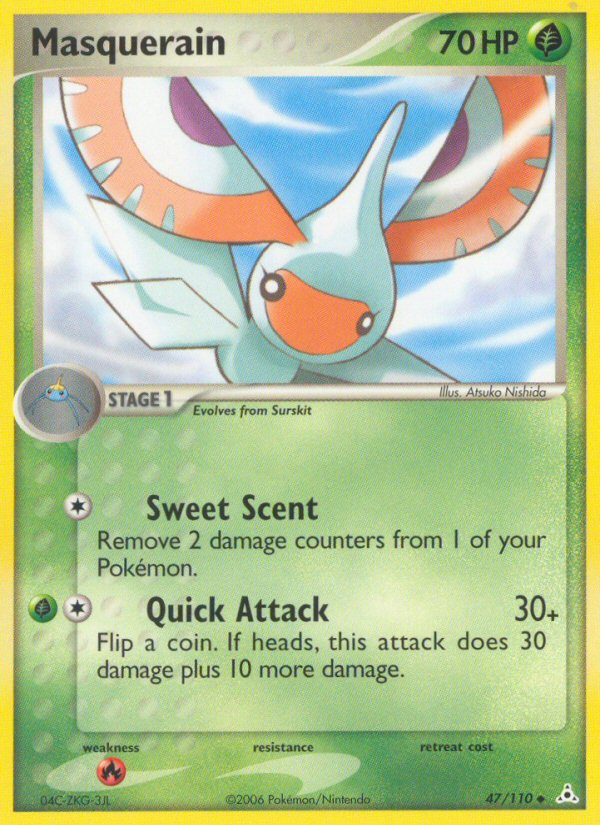 Masquerain (47/110) [EX: Holon Phantoms] Pokémon