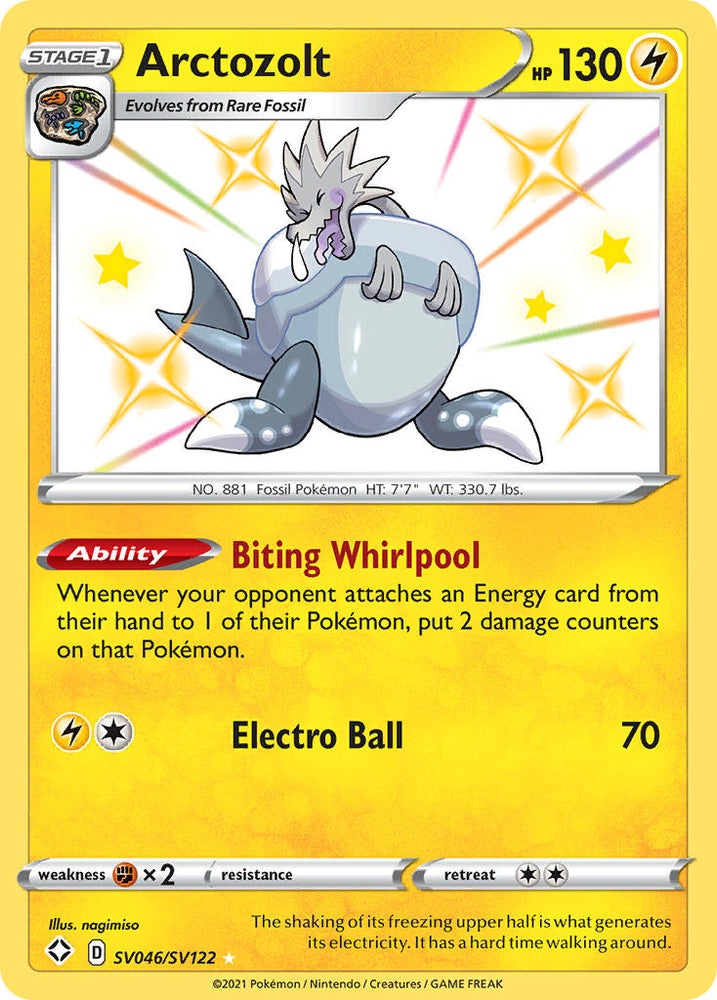 Arctozolt (SV046/SV122) [Sword & Shield: Shining Fates] Pokémon