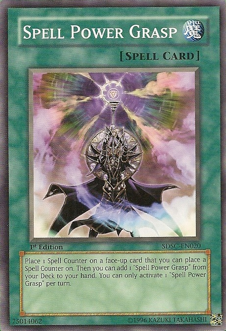 Spell Power Grasp [SDSC-EN020] Common Yu-Gi-Oh!