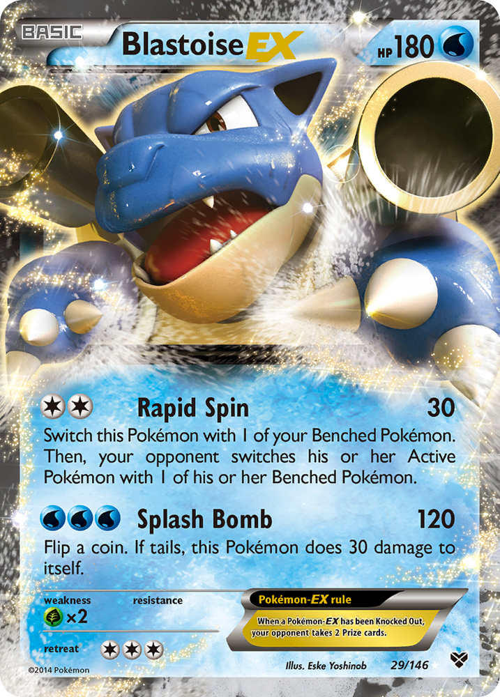 Blastoise EX (29/146) [XY: Base Set] Pokémon