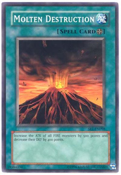 Molten Destruction [SRL-098] Common Yu-Gi-Oh!