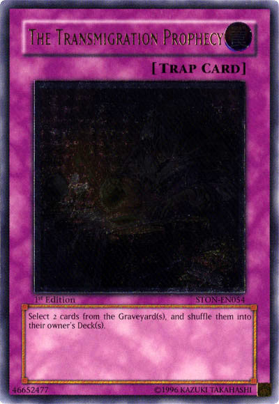 The Transmigration Prophecy [STON-EN054] Ultimate Rare Yu-Gi-Oh!
